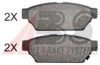 A.B.S. 36864 OE Brake Pad Set, disc brake